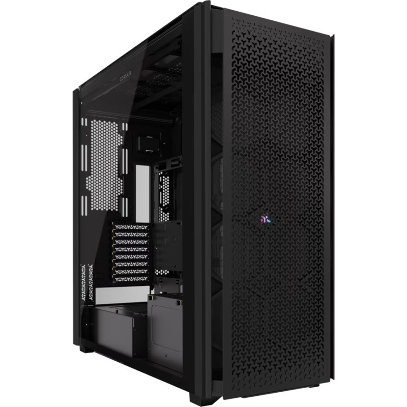 Corsair iCUE LINK 9000D RGB AIRFLOW Super Full-Tower PC Case - Black, 698Ã307Ã698mm, GPU 580mm, 6x 2.5', 5x 3.5', rad 480mm, 2