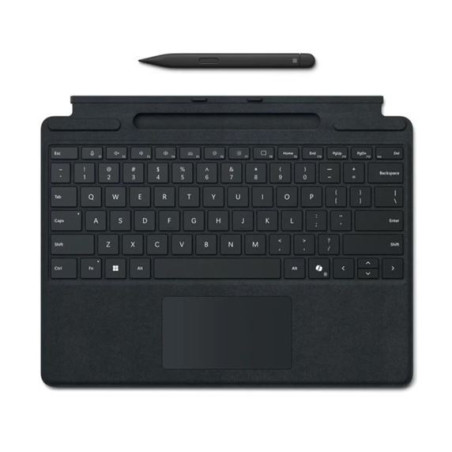SURFACE CO-PILOT KEYBOARD TYPE COVER PRO 8,9,X,10,11 WITH SLIM PEN 2 - BLACK