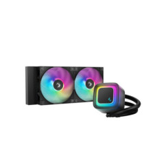 DeepCool LE240 V2 Liquid Cooler 240mm 6th Gen Pump up to 3400 PWM, Hydro Bearing, IntelLGA1851/1700/1200/1151/1150/1155, AMDAM5/