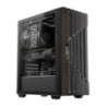 OKINOS Cypress 5 Oak Wood ATX, Type-C ,4 x 120mm 3Pin Non-PWM CaseFans Preinstalled ,Tempered Glass Side Panel,BlackMid-Tower Co