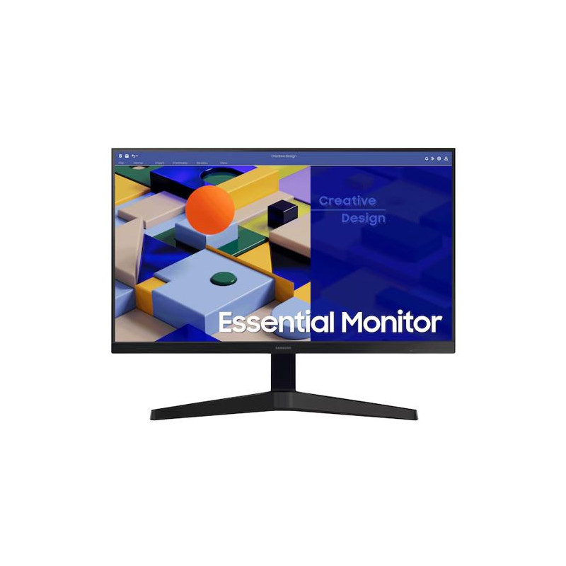 Samsung 24' S31 Essentia FHD Monitor 1920 x1080 75Hz 16:9 250cd/m2 IPS HDMI D-Sub Tilt VESA 100:100mm Viewing Angle Eye Saver & 