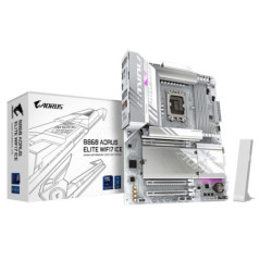 Gigabyte M/B B860 A ELITE WF7 ICE 1.0, Intel Â® B860, 4 x DDR5 up to 256 GB, 2x HDMI, 3 x PCI Express x16, 3 x M.2, 4 x SATA, 6 