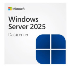Microsoft Windows Server 2025 Datacenter 64Bit English 1pk DSP OEI DVD 16 Core. Office and Corporate. Enhanced Security & Remote