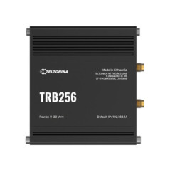 Teltonika TRB256 Industrial IoT Gateway, 4G/LTE(Cat 4), Dual SIM, 450 MHz BAND, Auto-Failover, Backup WAN, Supports DNP3, PSU ex