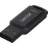 Lexar V400 128GB JumpDriveÂ® USB3.2 Flash Drive, up to 100MB/s read, Black,Securely protect files with Lexar DataShield. 256-bit