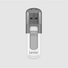 Lexar V100 128GB JumpDriveÂ® USB3.0 Flash Drivee, up to 100MB/s read allows you to quickly and easily store and transfer your fa