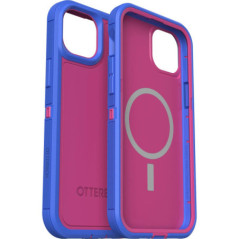 OtterBox Defender XT MagSafe Apple iPhone 14 Plus Case Blooming Lotus (Pink) - (77-89112), DROP+ 5X Military Standard, Raised Ed