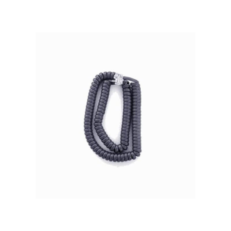 Fanvil curly cord for XU series headset, curveï¼black
