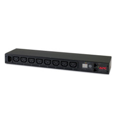 APC (AP7820B) RACK PDU, METERED, 1U, 12A/208V, 10A/230V, (8) C13