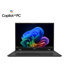 MSI Prestige Series Notebook 16' UHD IntelÂ® Coreâ¢ Ultra 9 288V Embedded 32GB LPDDR5x-8533 2xM.2 SSD slot Windows11  IntelÂ® A