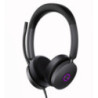 Yealink UH48 UC USB Wired Headset Hybrid Active Noise Cancellation, Four-Microphone Noise-canceling Technology,  Swift Plug & Pl
