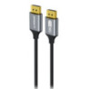 mbeatÂ® Tough Link 1.8m 16K DP to DP Cable - Space Grey 40Gbps 180cm Ã 2.2cm Ã 1.10cm