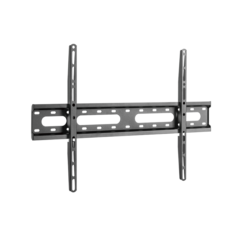 Brateck KL31-46F Super Economy Fixed TV Wall Mount, Fit Screen Size: 37'-80' Up to 45 KG, Fine Texture Black, 635x420x27mm (new)