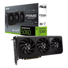 ASUS nVidia GeForce PRIME-RTX5060-8GRTX5060 8GB GDDR7 2497 MHz Boost Clock, RAM 28Gbps, 613 AI TOPs, Digital Max Resolution