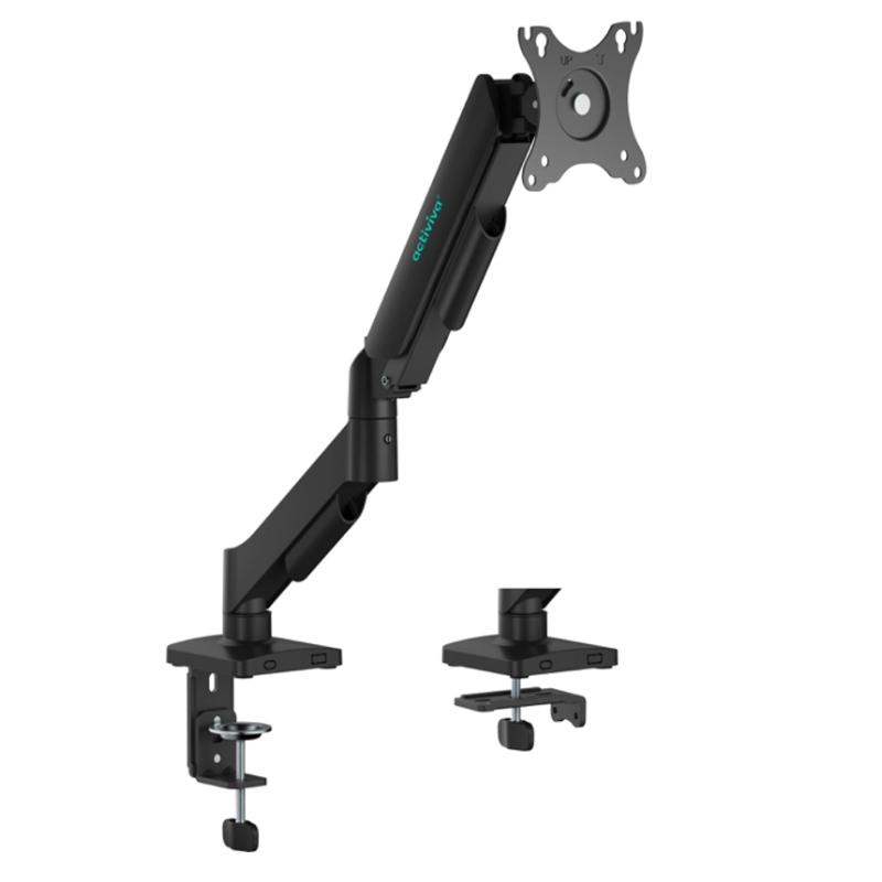 (LS)mbeatÂ® Activiva Ergolife Single-Screen Gas Spring Monitor Arm allows you to smoothly adjust the height angle and tilt of yo