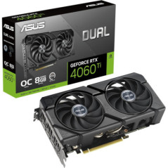 ASUS nVidia GeForce DUAL-RTX4060TI-8G-EVO RTX 4060 Ti EVO OC Edition 8GB GDDR6 is designed for broad compatibility with Axial-te