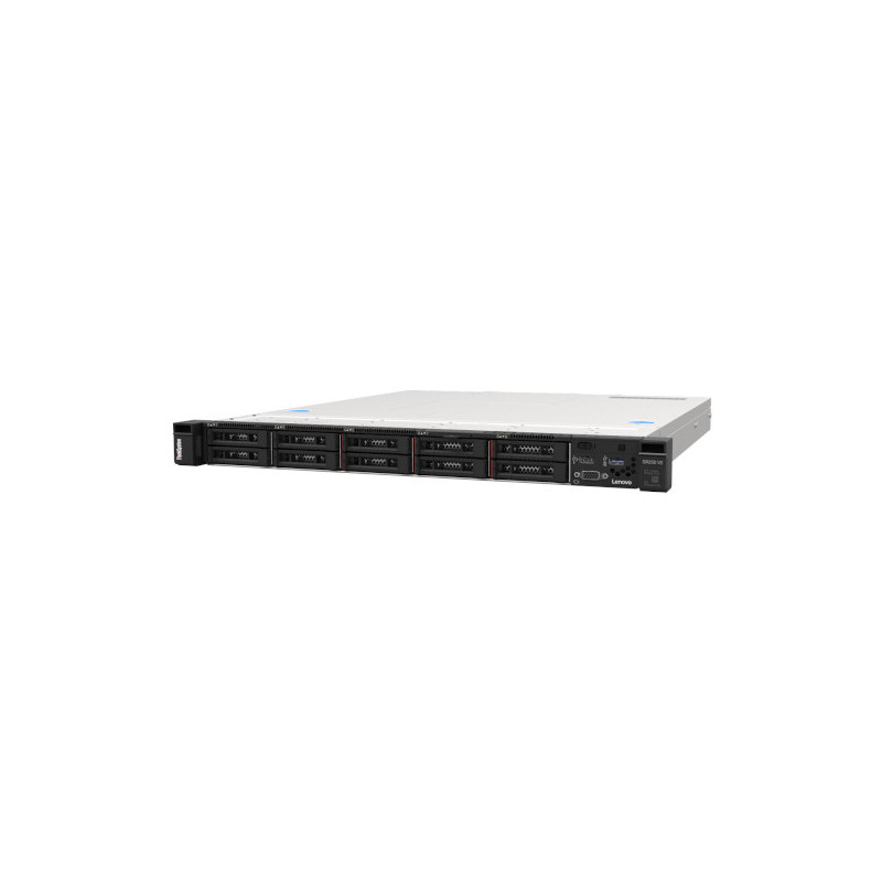 LENOVO ThinkSystem SR250 V3, 1x Intel Xeon E-2488 8C 3.2GHz 95W SFF, 1x 16GB DDR5, SW RD, 1x800W, XClarity Controller 2