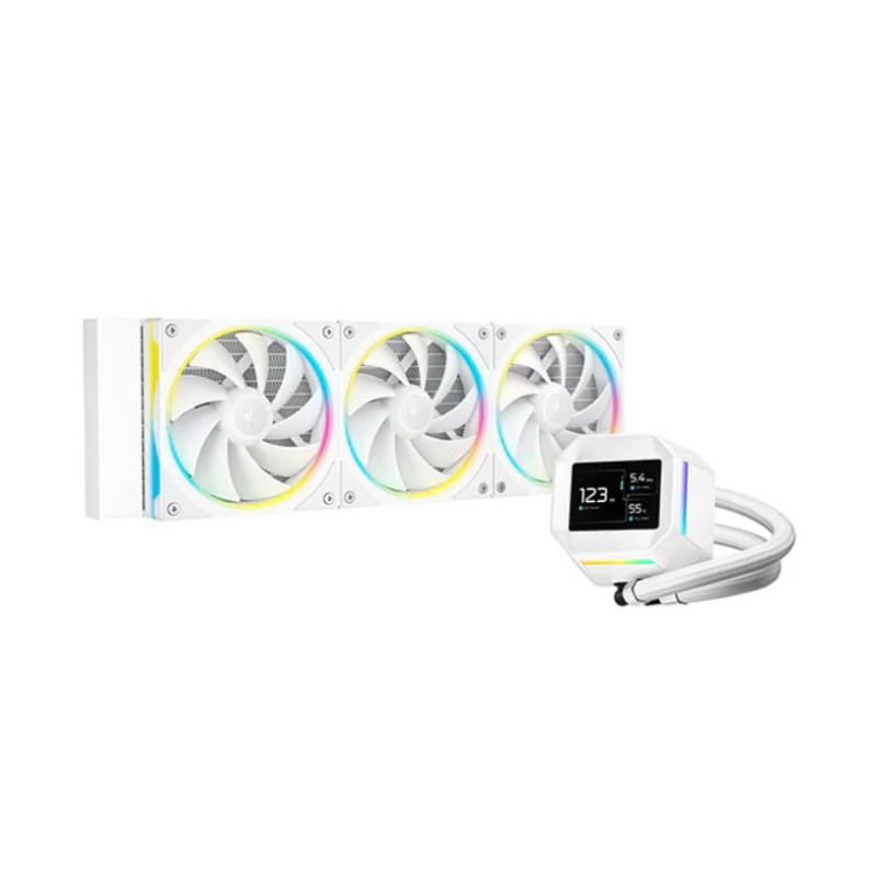 DeepCool LM360 ARGB Liquid Cooler Mini LCD Screen, 2.4' IPS, 320Ã240 Resolution , Intel LGA1851/1700/1200 + More, AMD AM5/AM4