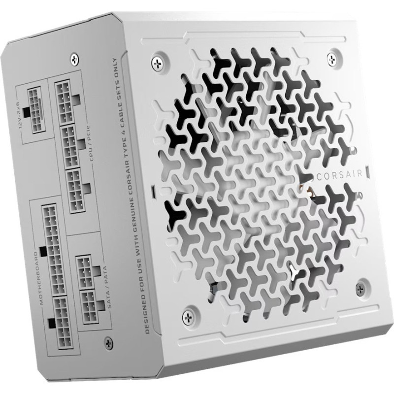 Corsair RMe Seriesâ¢ RM750e - Fully Modular Low-Noise ATX Power Supply - White (AU), Cybenetics Gold, ATX12V 3.1, 2x PATA, 2x E