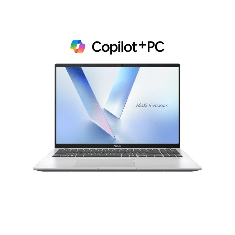 ASUS Vivobook 16' AMD R7 KRACKAN H, WUXGA, 16GB, 1TB, Cool Silver, Win11 Home, Numpad Copilot+ PC notebook-P