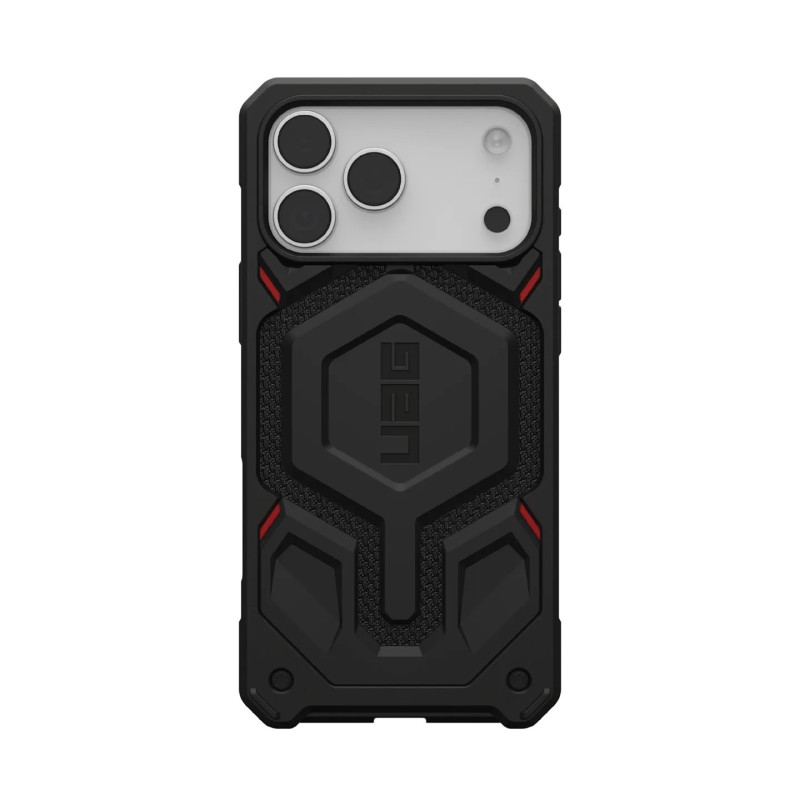 UAG Monarch Pro MagSafe Kevlar Apple iPhone 17 Pro Max (6.9') Rugged Case - Kevlar Black (114514113940), Shock Protection, 10 Ye