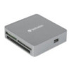 Verbatim USB 2.0 All- in-1 Card Reader / Hub including SD, SDHC, SDXC, microSD, microSDHC, microSDXC, CF-1, Memory Stick, and MS