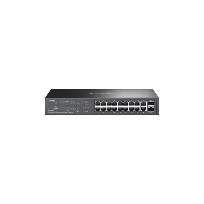 TP-Link ES220GP Omada 20-Port Gigabit Easy Managed Switch with 16-Port PoE+