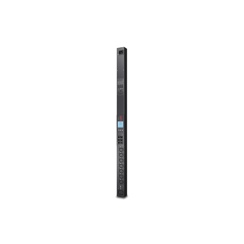 APC (AP8958EU3) RACK PDU 2G, SWITCHED, ZEROU,16A, 230V, (7) C13 & (1) C19,IEC309 CORD