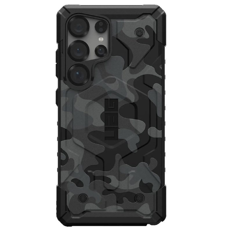 UAG Pathfinder SE Magnetic Samsung Galaxy S25 Ultra 5G (6.9') Rugged Case - Midnight Camo(214479114061),18ft. Drop Protection (5