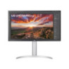 LG 27' IPS 5ms 4K UHD HDR400 FreeSync, Borderless Monitor w/ArcLine HAS - HDMI,DP, USB Type-C, Speaker, VESA 100, Height Adjust,