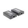 Oxhorn HDMI Extender over Ethernet 1080p HDCP 1.2 FHD up to 60m with PoE function alloy casing Black 2 year warranty