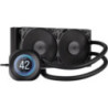 Corsair NAUTILUS 240 RS LCD Liquid CPU Cooler - Black, 240mm rad, LCD pump, 2x PWM fans, 2100 RPM, AM5/LGA1851, copper plate, 40