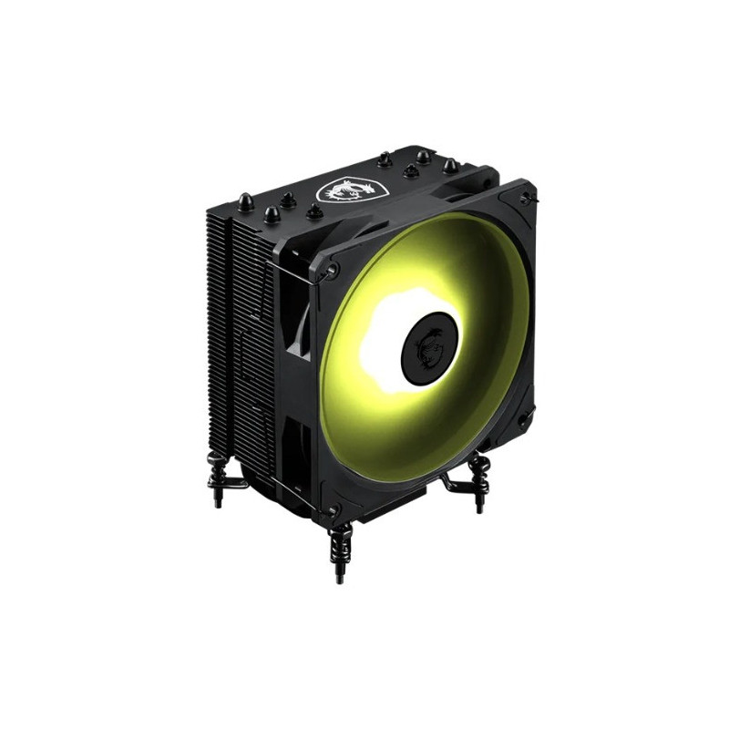 MSI MAG COREFROZR AA13 - BLK â 120Ã120Ã25mm, 2070RPM, 62.6CFM, 30.1dBA, 4ÃÃ6mm, 152Ã121Ã94.5mm, ARGB, AM4/AM5, LGA1700/1
