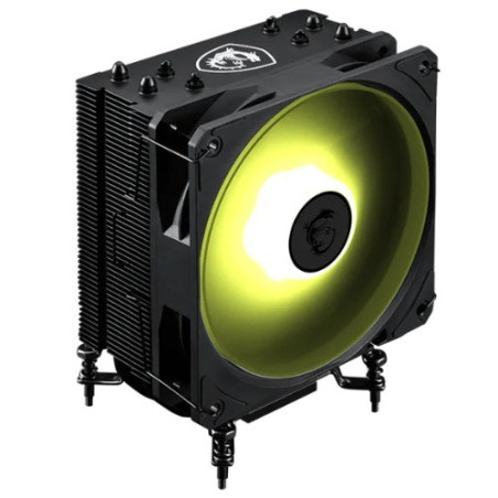 MSI MAG COREFROZR AA13 - BLK â 120Ã120Ã25mm, 2070RPM, 62.6CFM, 30.1dBA, 4ÃÃ6mm, 152Ã121Ã94.5mm, ARGB, AM4/AM5, LGA1700/1