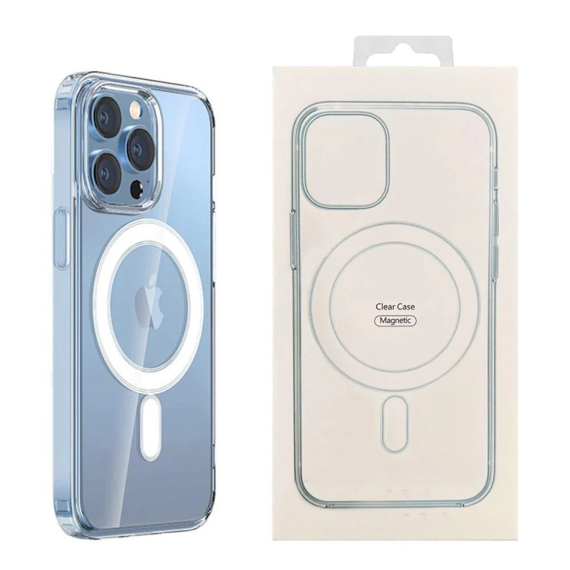 USP Apple iPhone 17 Pro Max (6.9') Clear Case with MagSafe - Crystal Clear, Slim, Non-Slip,Scratch Resistant,Magnetic,Durable & 