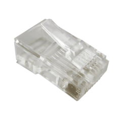 CAT6 RJ45 Modular Plugs - Bag Of 100 Stranded