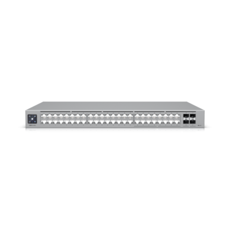 Ubiquiti | USW-Pro-Max-48 | UniFi 48 Port (16x 2.5G Ports, 32x 1G Ports) Pro Max Layer 3 Etherlighting Switch, with 4 SFP+ Ports