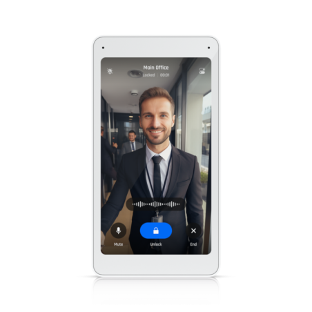 Ubiquiti | UA-Intercom-Viewer | Intercom Viewer, Display Pairs With Access Intercom For Visitor Screening & Remote Access Contro