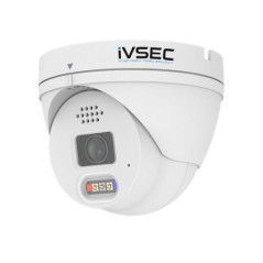 iVSEC | NC340ADXB | Turret IP Camera, 12MP, 3.6mm Fixed Lens, 15FPS, PoE, IP66, 30m IR, Adv Det