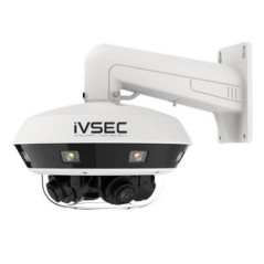 iVSEC | NC540ADX | Dome IP Camera, 20MP, Using 4-Directional 5MP Multisensor, 25FPS, IP67, IR