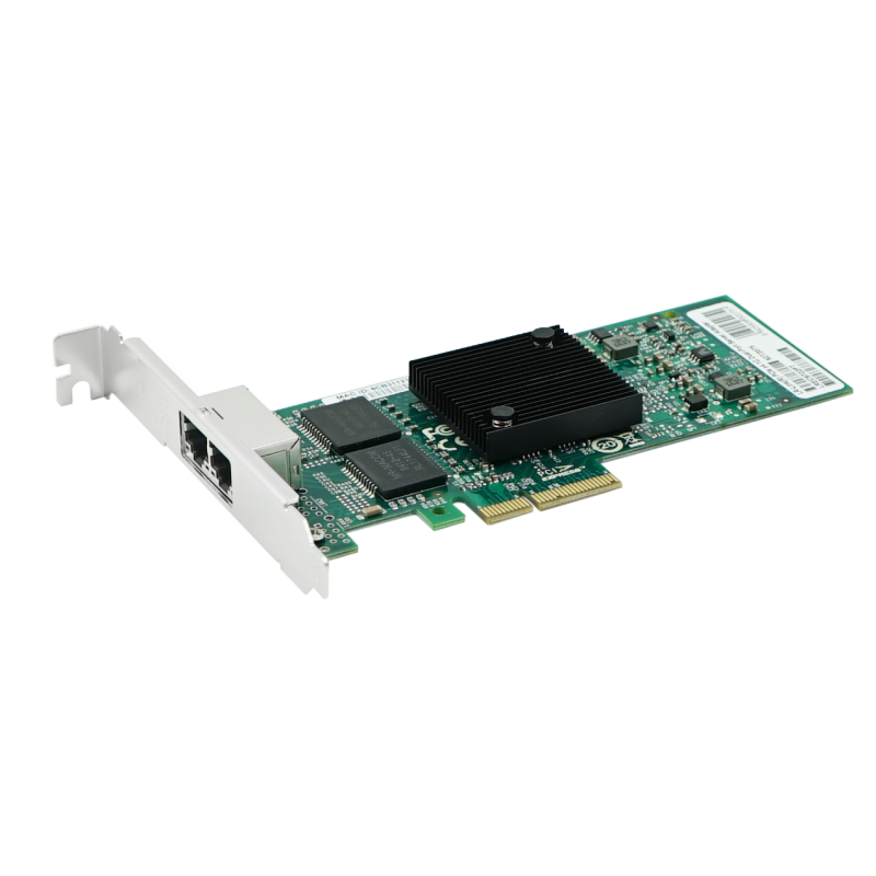 PCIE NIC, Dual Port 10/100/1000 Mb RJ45 Copper with Intel® I350AM2 Controller