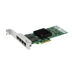 PCIE NIC, 4 Port 10/100/1000 Mb RJ45 Copper with Intel® I350AM4 Controller