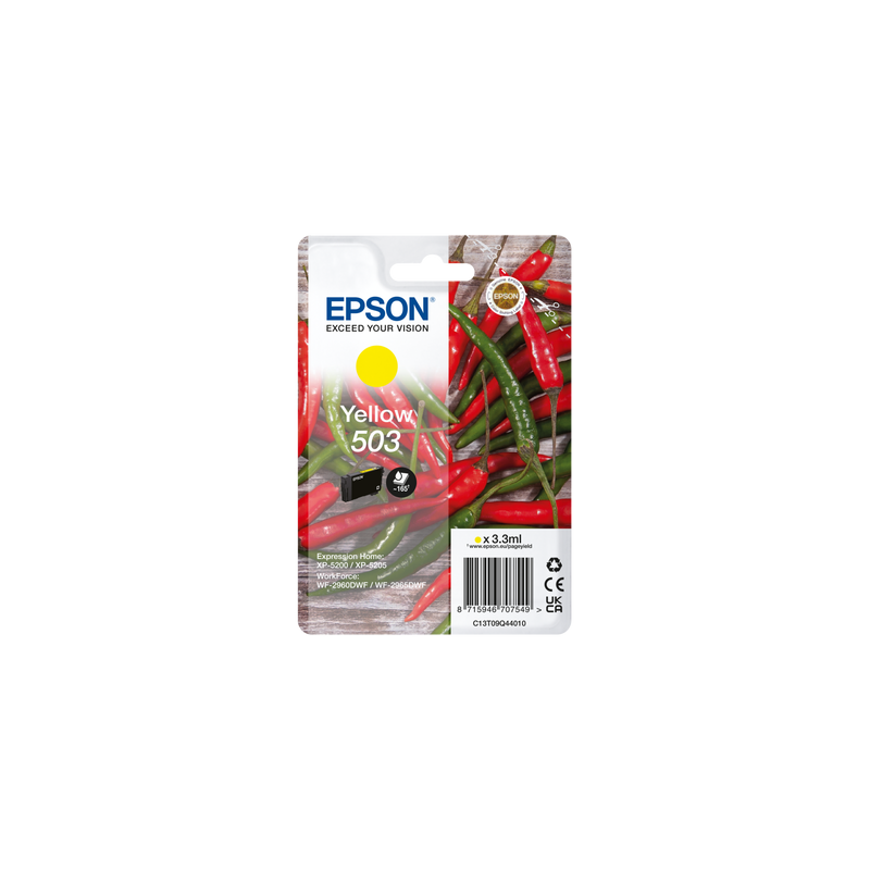 EPSON 503 STD YELLOW INK XP-5200 WF-2960