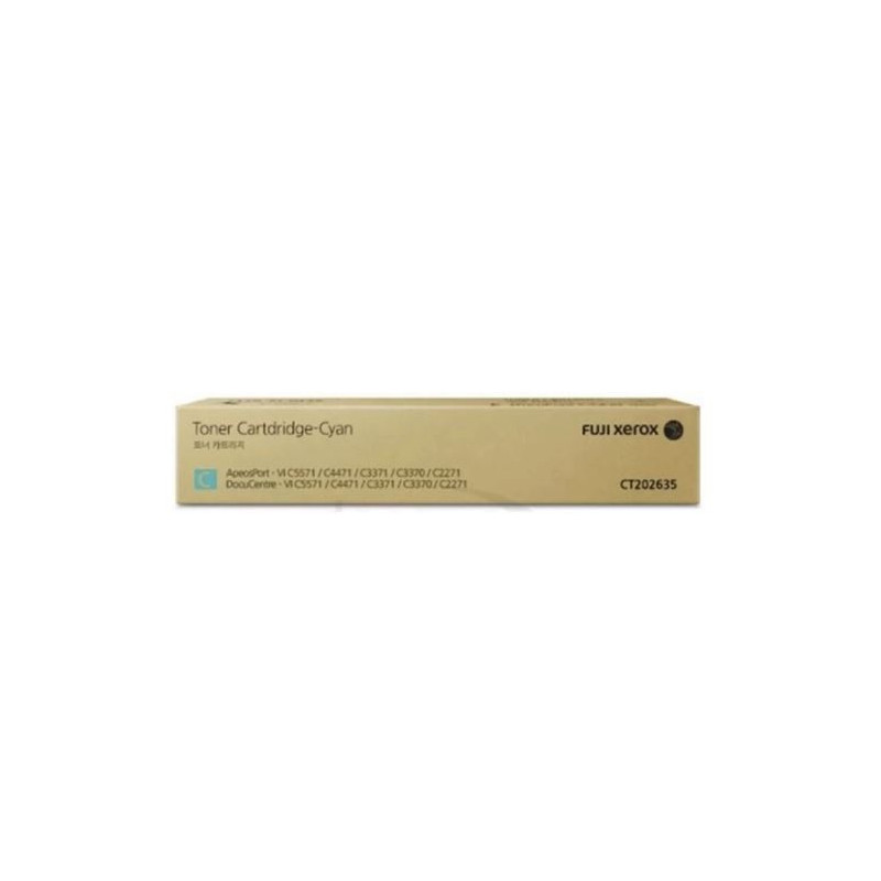 FUJI XEROX CT202635 CYAN TONER 18.5K DCVI2271 DCVI3371 DCVI4471 DCVI5571 DCVI6671