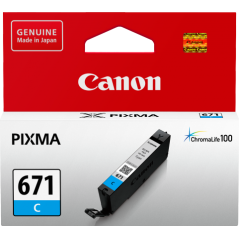 CANON CLI671C CYAN INK TANK FOR MG5760BK MG6860 M7760
