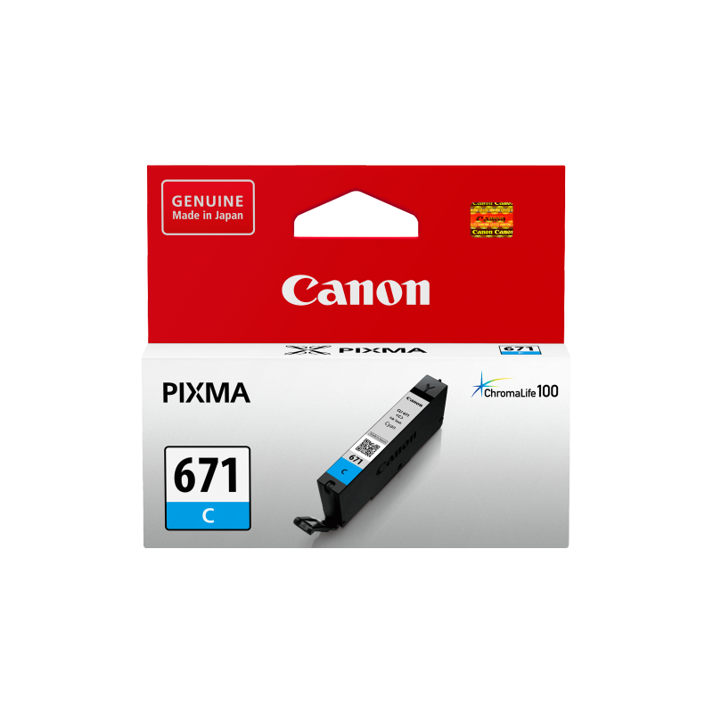CANON CLI671C CYAN INK TANK FOR MG5760BK MG6860 M7760
