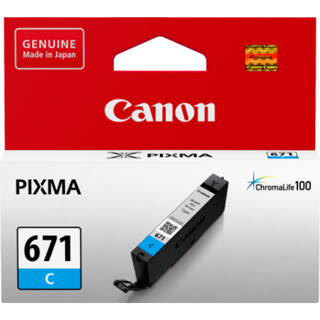 CANON CLI671C CYAN INK TANK FOR MG5760BK MG6860 M7760