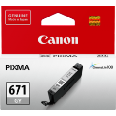 CANON CLI671GY GREY INK TANK FOR MG5760BK MG6860 M7760