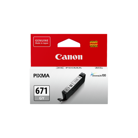 CANON CLI671GY GREY INK TANK FOR MG5760BK MG6860 M7760