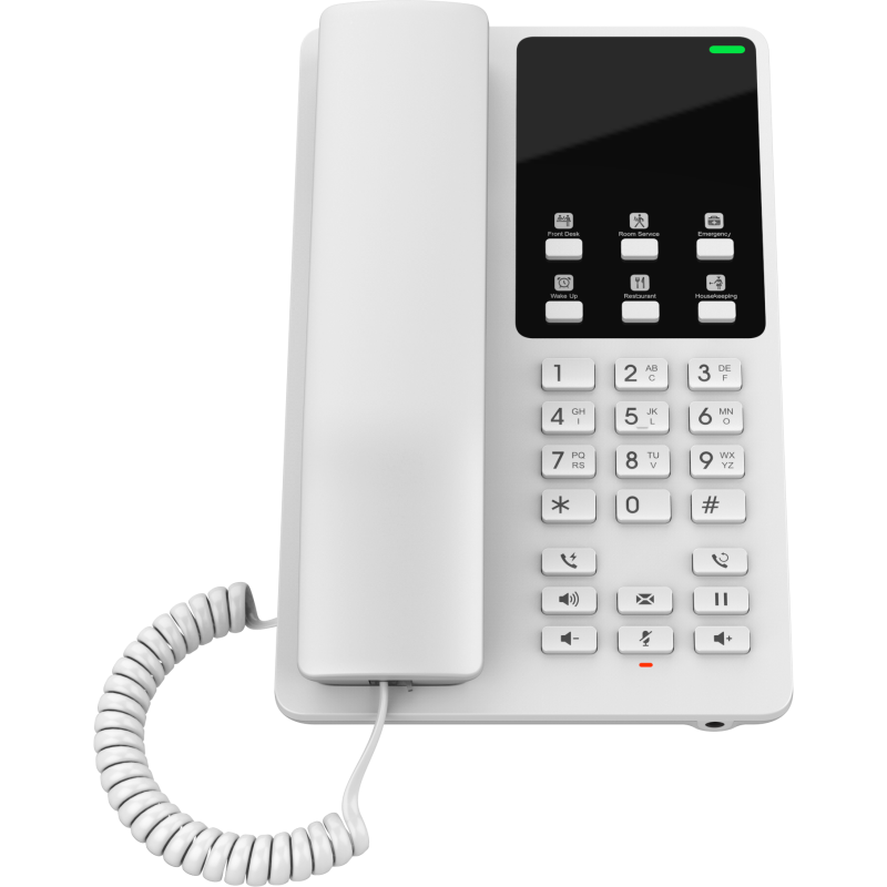 DESKTOP HOTEL PHONE - WHITE